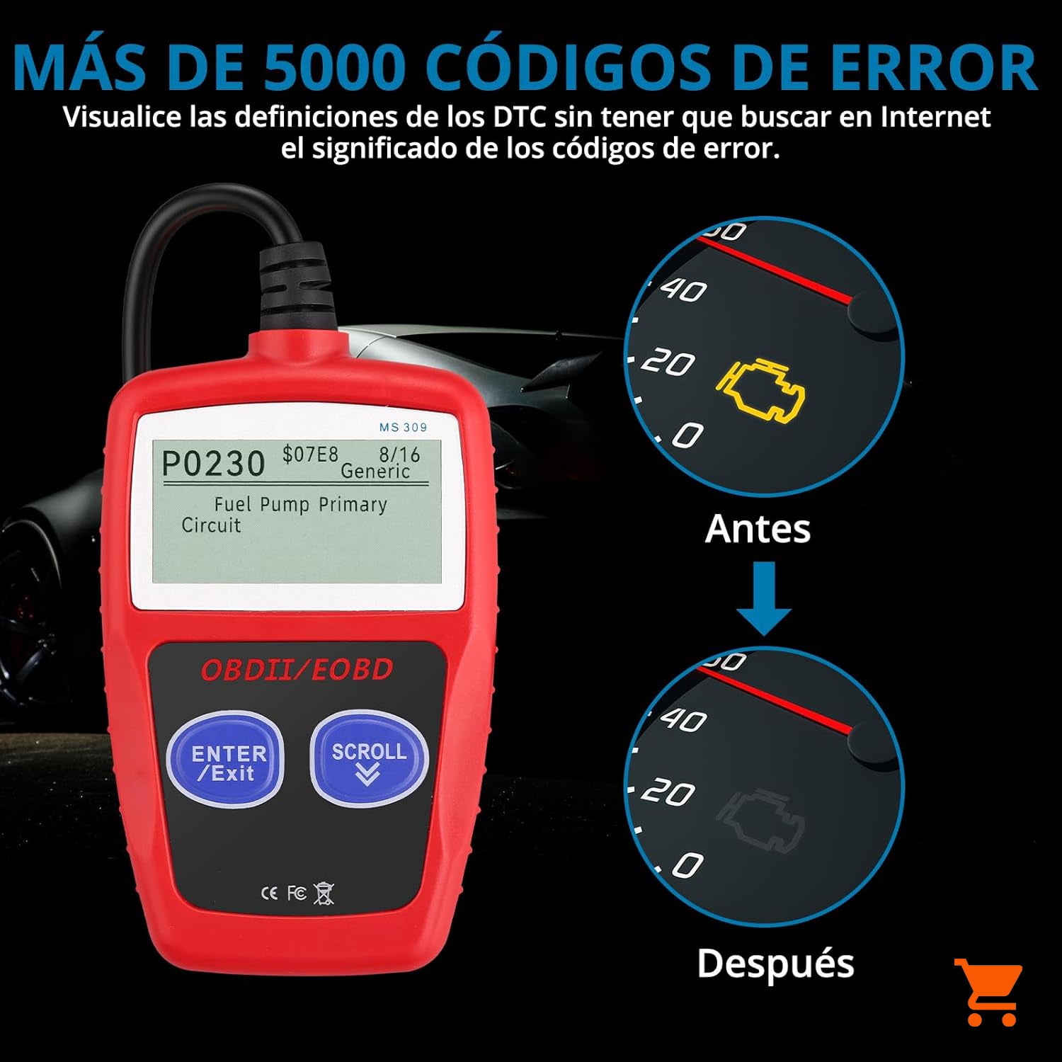 Detecta Fallos de tu Coche en Segundos — Sin ir al Taller