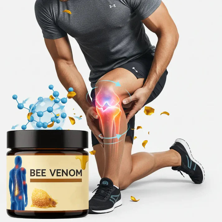 Crema Bee Venom – Alivio Natural y Rápido para Dolor de Espalda y Articulaciones