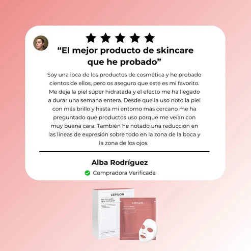 Mascarilla de Bio-Colágeno – Piel firme y radiante al instante