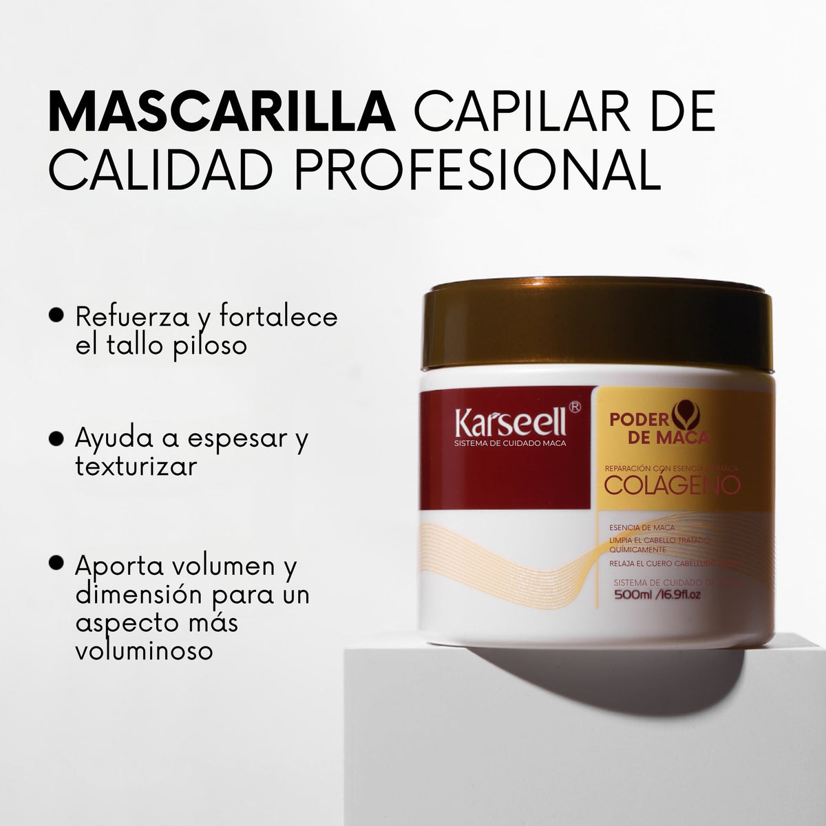 OFERTA 2x1 Mascarilla Capilar Reparación KARSELL 500ml