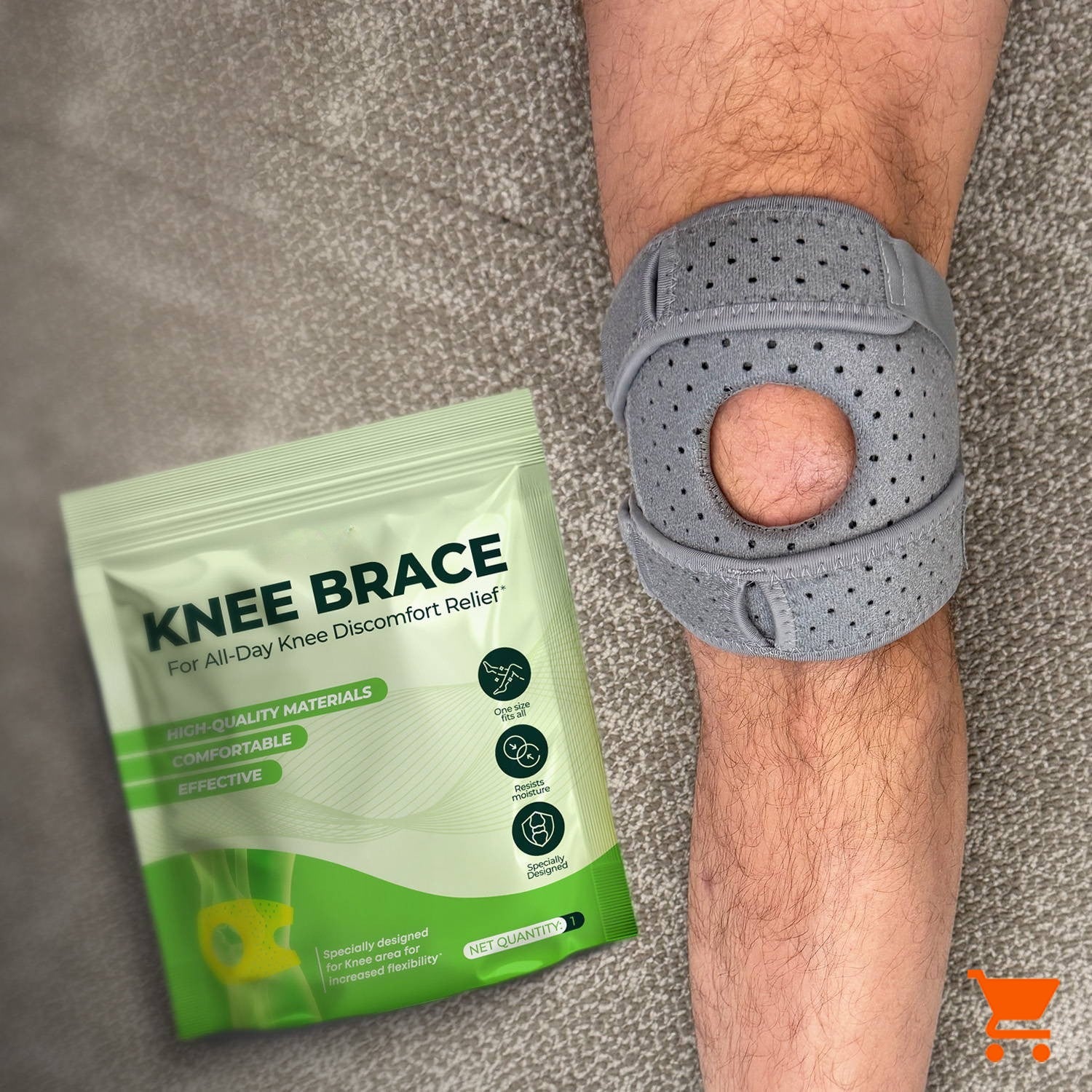 KNEE BRACE - Rodillera Efecto Analgésico
