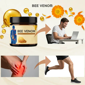 Crema Bee Venom – Alivio Natural y Rápido para Dolor de Espalda y Articulaciones