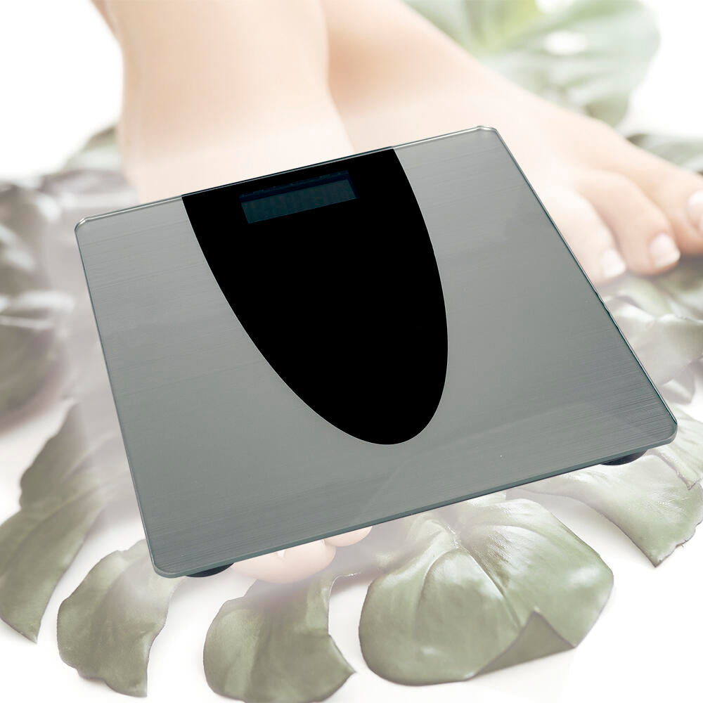 Báscula De Baño Digital Cristal Templado, Alta Medición 180 Kg, Apagado Automático